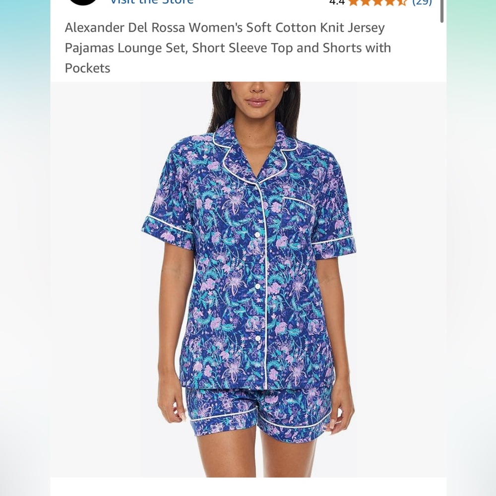 New! Two piece pajamas